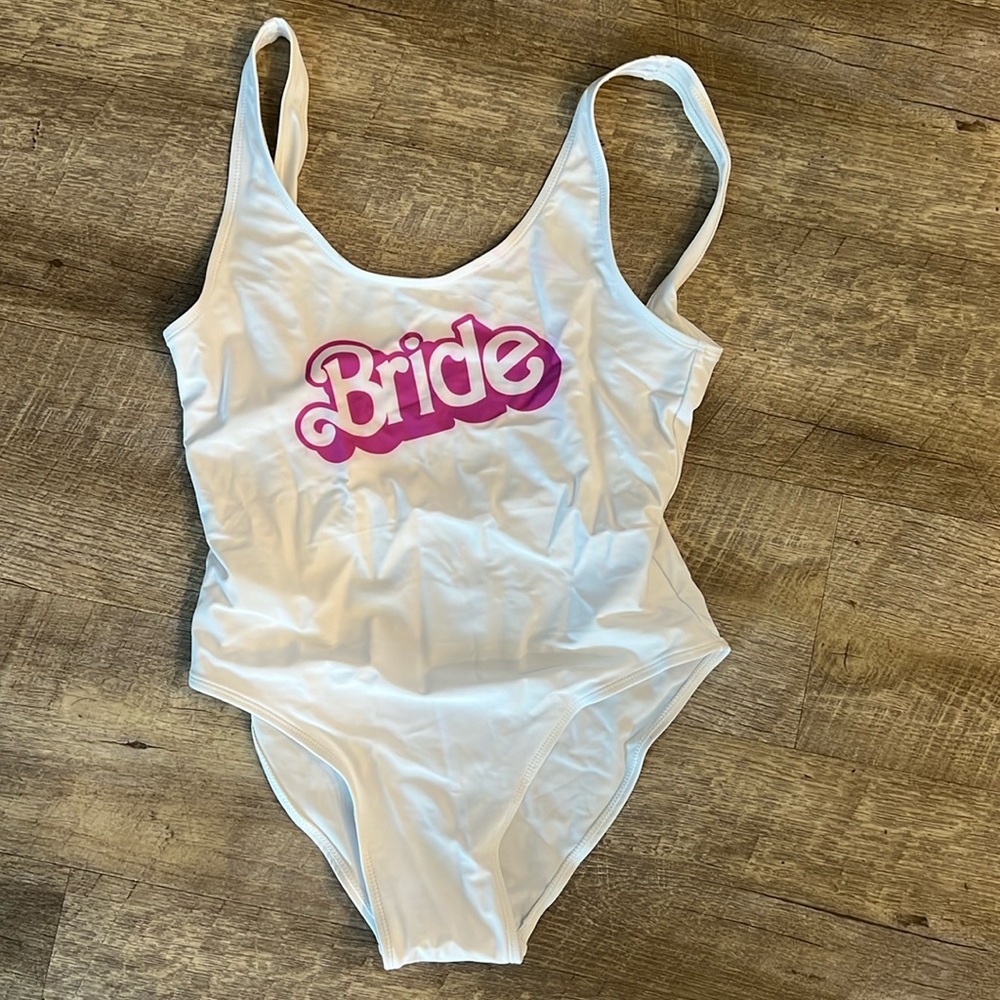 Size M, Barbie bride swimsuit, NTW
